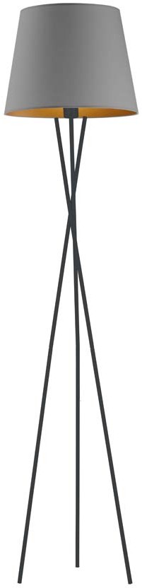 Lysne Nowoczesna lampa podłogowa TOKIO GOLD 14584/58