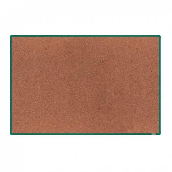 boardOK Tablica korkowa boardOK, 180x120 cm, zielona aluminiowa rama VOK180120-3400