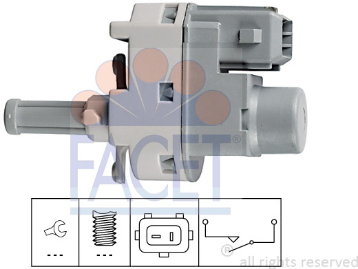 FACET Włącznik, wysprzęglanie (GRA) FACET 7.1139 7.1139