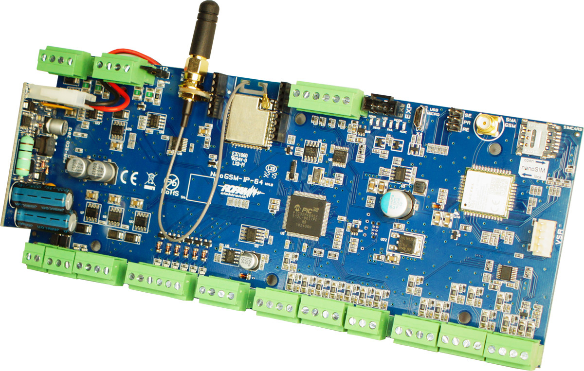 Ropam Centrala alarmowa NeoGSM-IP-64-PS NeoGSM-IP-64-PS