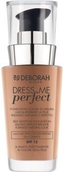 Deborah Milano Milano Dress Me Perfect make-up naturalny wygląd SPF 15 odcień 04 Apricot 30 ml