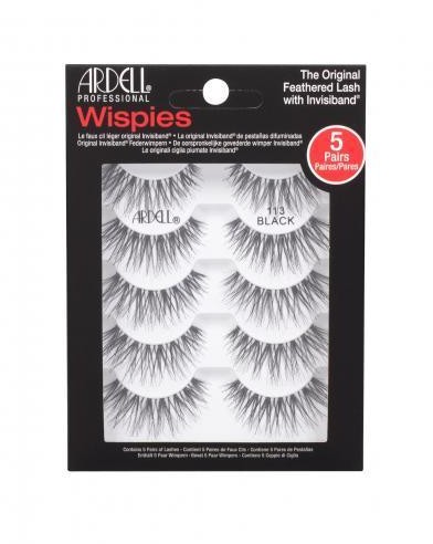 Ardell Wispies 113 sztuczne rzęsy 5 szt dla kobiet Black