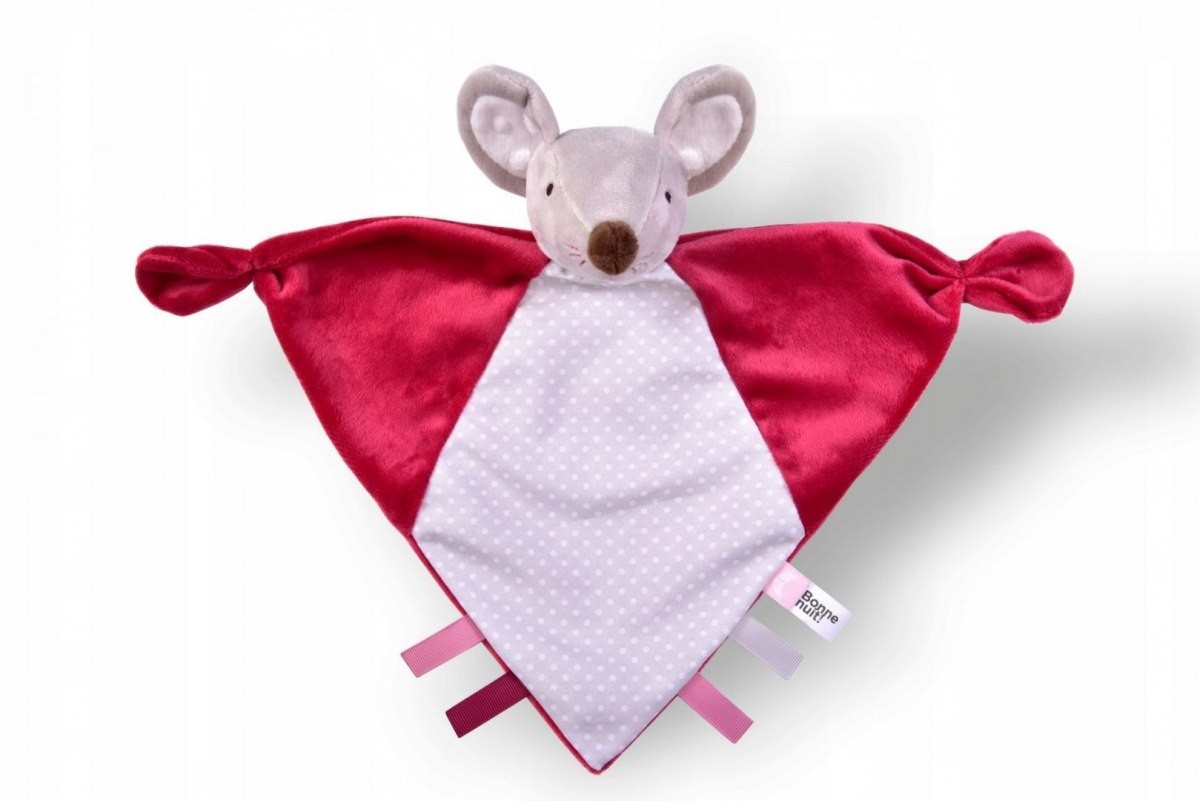 Przytulanka Myszka Szmatka Milutka Grzechotka 7527856643