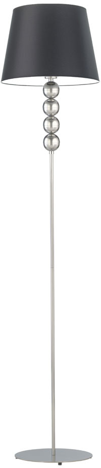 Lysne Nowoczesna czarna lampa podłogowa SEUL 500005/18