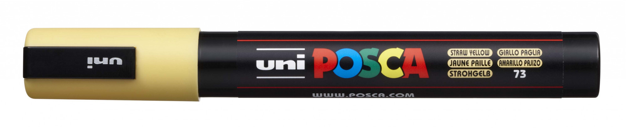 Uni Marker Posca PC-5M z farbą plakatową słomiany-żółty MAP.430