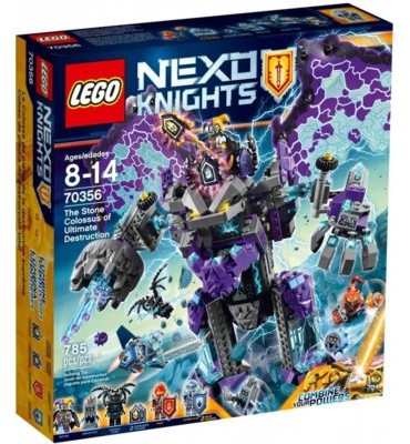 LEGO Nexo Knights Niszczycielski Kamienny Kolos 70356