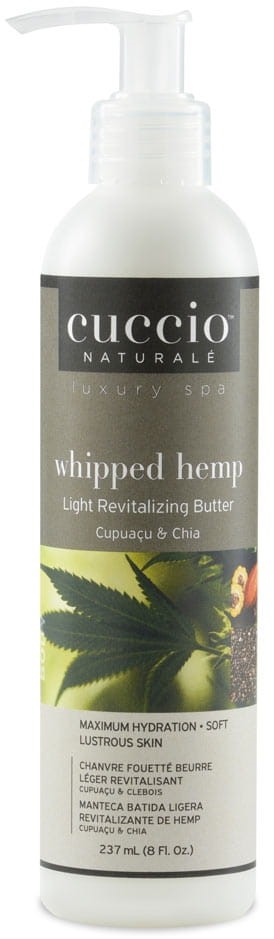Cuccio Whipped Hemp Light masło rewitalizujące do ciała 237ml
