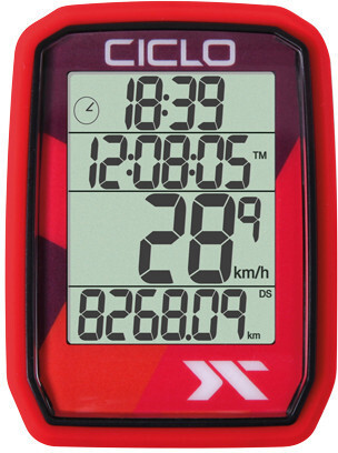 Ciclosport Protos 205 Licznik rowerowy, red 2021 Liczniki rowerowe 10152052