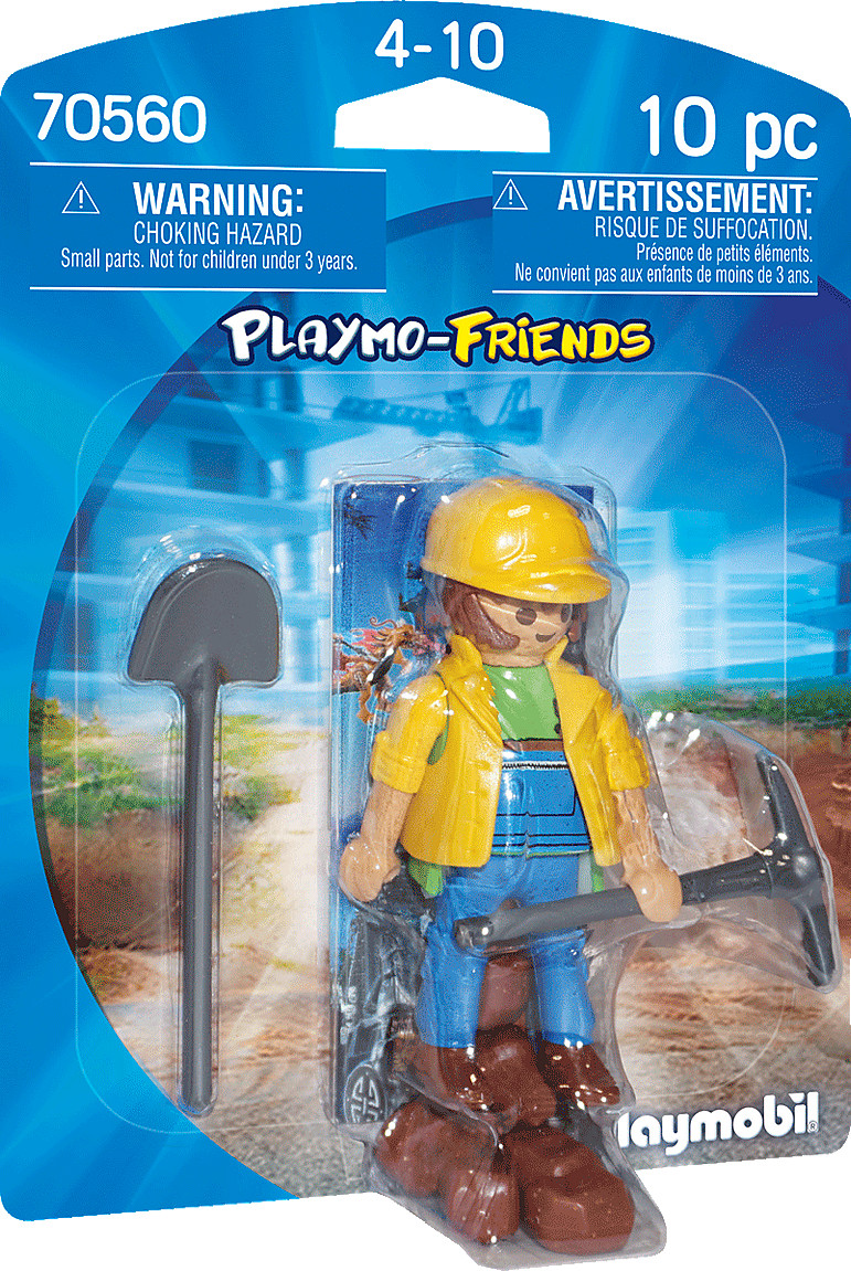 PLAYMO-FRIENDS 70560. Pracownik budowy