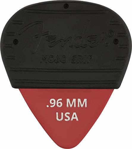 Fender MOJO GRIP PICKS - 3-pak - DURA-TONE DELRIN 351 - .96mm 3-pak plektronów do gitary - grubość: .96mm - kolor: Fiesta Red 1985351405