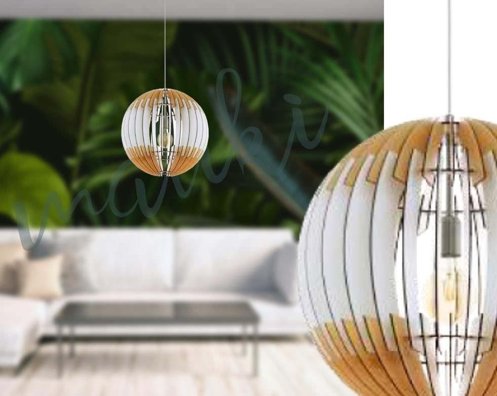 Eglo Lampa wisząca w stylu skandynawskim 50 cm 32846