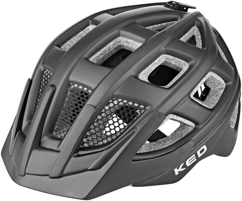 KED Kailu Kask rowerowy Dzieci, black matte S | 49-53cm 2021 Kaski dla dzieci 12104250502