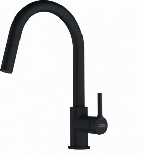 Franke 115.0626.053 Lina pull-out Bateria kuchenna Czarny mat