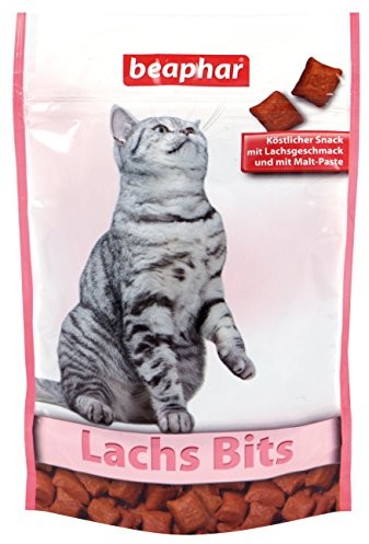 Beaphar łosoś bity do przyjazna dla kotów | kot LEC kerlies wspieranie wysyłki verschluckter włosy | słodu pastą | i | smak | 6er Pack (6 X 150 G)