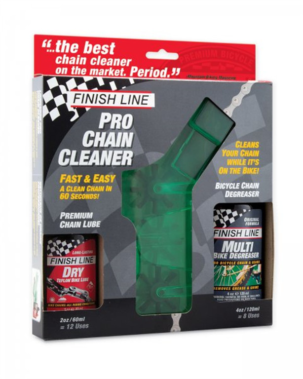 PRO Zestaw do czyszczenia łańcucha FINISH LINE Chain Cleaner / Opakowanie: 60 ml 120 ml