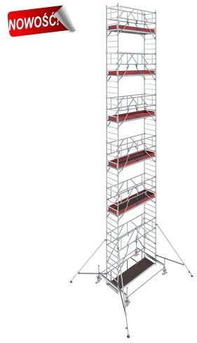 Krause Rusztowanie - STABILO 100 2,5 x 0,75m, wys.rob. 13,50m (774101)