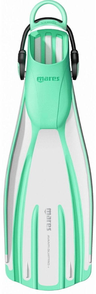 Mares Avanti QUATTRO + płetwy turkus S 38/40) turkusowy