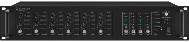 IMG Stage Line PA-6040MPX - Mikser 4-strefowy