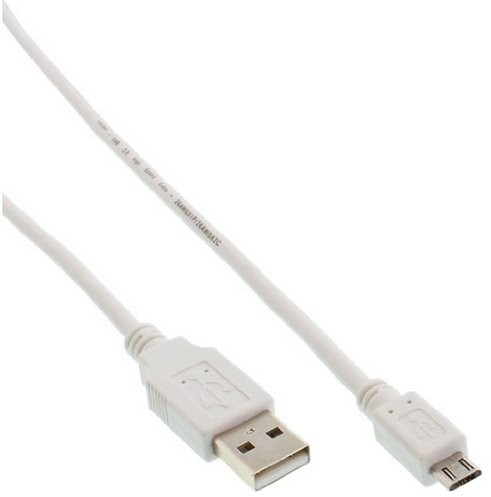 InLine Kabel USB microUSB 2m Biały 31720W