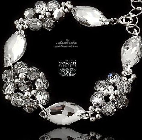Swarovski Arande Bransoletka CRYSTAL COMET SREBRO ŚLUB 4079972960