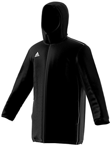 Adidas męski Stadion kurtka Core 18 - xxl czarny/biały CE9057
