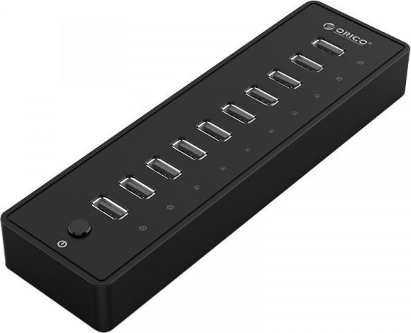 ORICO HUB USB Adapter Hub 10w1 10x USB 2.0 P10-U2-V1-EU-BK-BP
