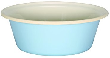 Krüger Karl  90159 miska na emalii zestaw Sylt, 3-częściowy, pastelowo-niebieska 90159