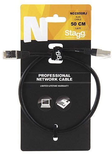 Stagg ncc050rj RJ45 Cat6 SFTP przewód (50 cm) 21530