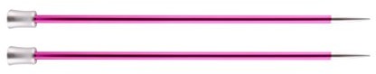 KnitPro Knit Pro 30 cm X 5,00 MM aluminium z żyłką Zing Single Ended igły do robienia na drutach, Pink KP47271