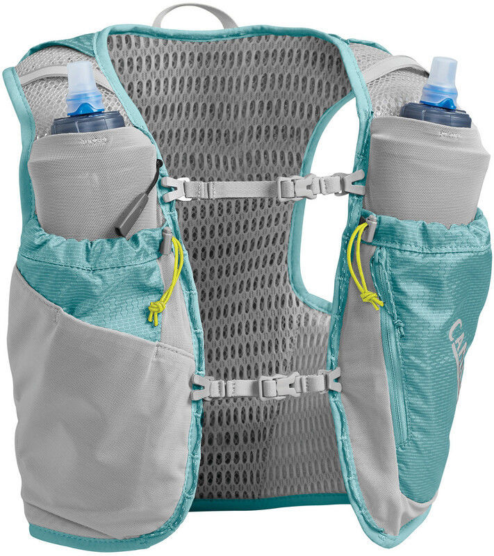 Camelbak Ultra Pro Kamizelka z systemem nawadniającym Kobiety, aqua sea/ silver L 2020 Plecaki do biegania