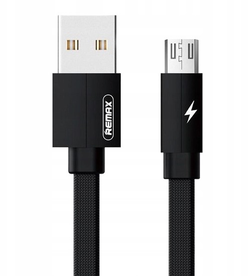 Zdjęcia - Kabel Remax  USB Micro  Kerolla, 2m  (czarny)