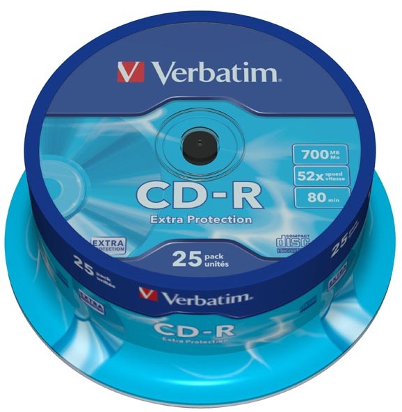 Verbatim Płyta CD-R 700MB Cake 25szt