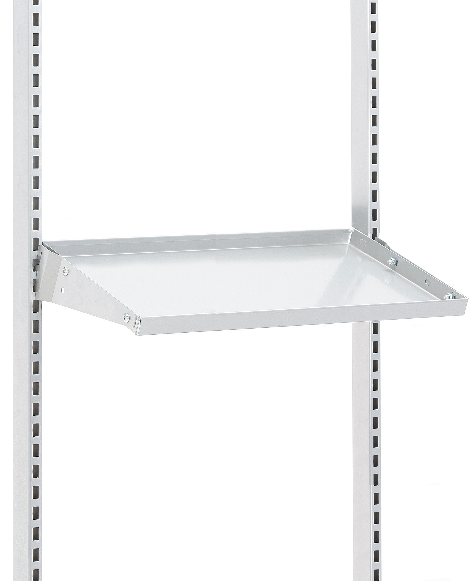 AJ Półka z blachy stalowej pochyła 645x300 mm 274124