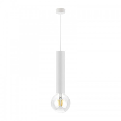 OxyLED CROSTI MUNERA L E27 Biała 300 Home&Decor Zawiesie z oprawką 459420 459420