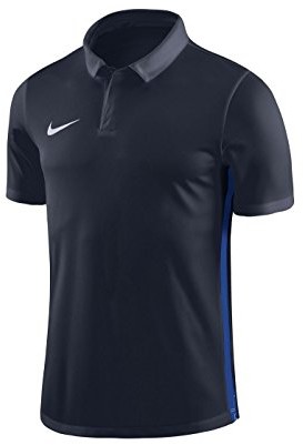 Nike męskie academy18 koszulka polo, niebieski, s 899984-451