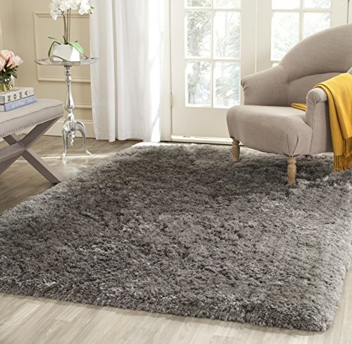 Safavieh sg270g-3 tegan Shag, poliester, szary, 91 x 152 x 7.62 cm SG270G-3