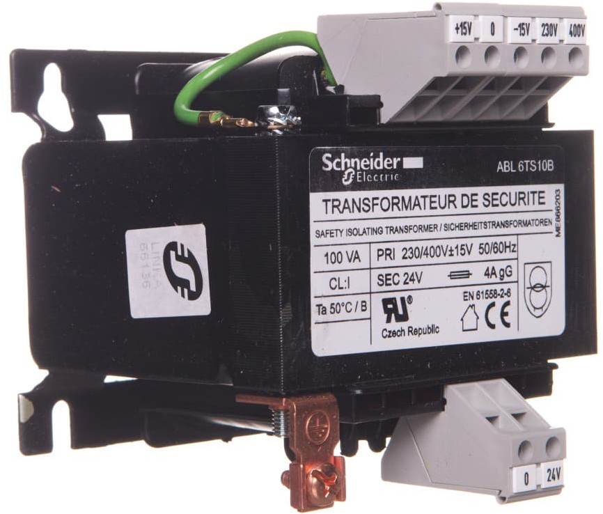 EMC Schneider Electric 1-fazowy 100VA 400-230/24V ABL6TS10B ABL6TS10B
