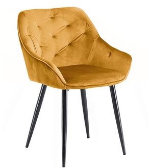 Halmar Krzesło K-487 Musztardowy V-CH-K/487-KR-MUSZTARDOWY