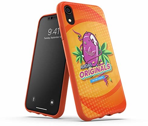 Adidas Originals Phone Case/etui na telefon komórkowy kompatybilne z iPhone XS Max pomarańczowe 34954