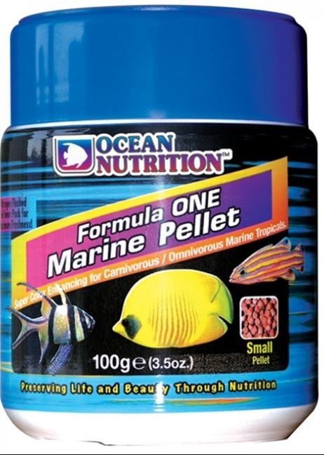 Ocean Nutrition Ocean Nutrition Formula One Pellets S 100g (drobny pokarm granulowany) ON Formula one Pellet S 100g