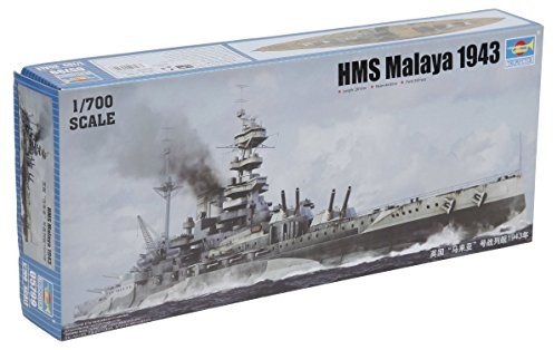 Trumpeter 05799 zestaw do budowy modelu HMS malajska 1943