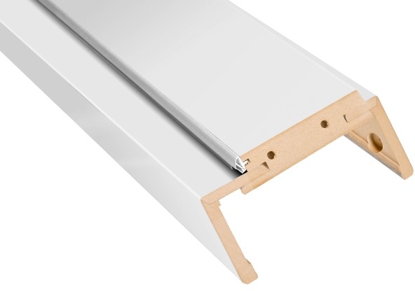 Belka ościeżnicy regulowana 95-115 mm 70 cm kredowobiała REBPBI000048