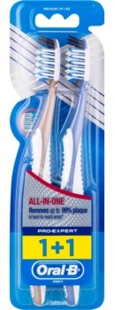 Oral B Oral B Pro-Expert CrossAction All In One szczoteczki do zębów medium 2 szt