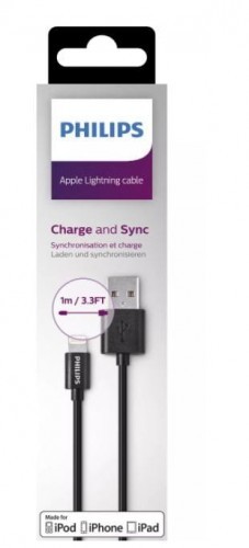 Philips Kabel Apple Lightning 1 metr Phil-DLC2404V/10