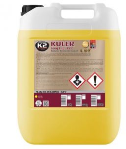K2 Melle Płyn do chłodnic Kuler 35°C 20kg żółty W406Y