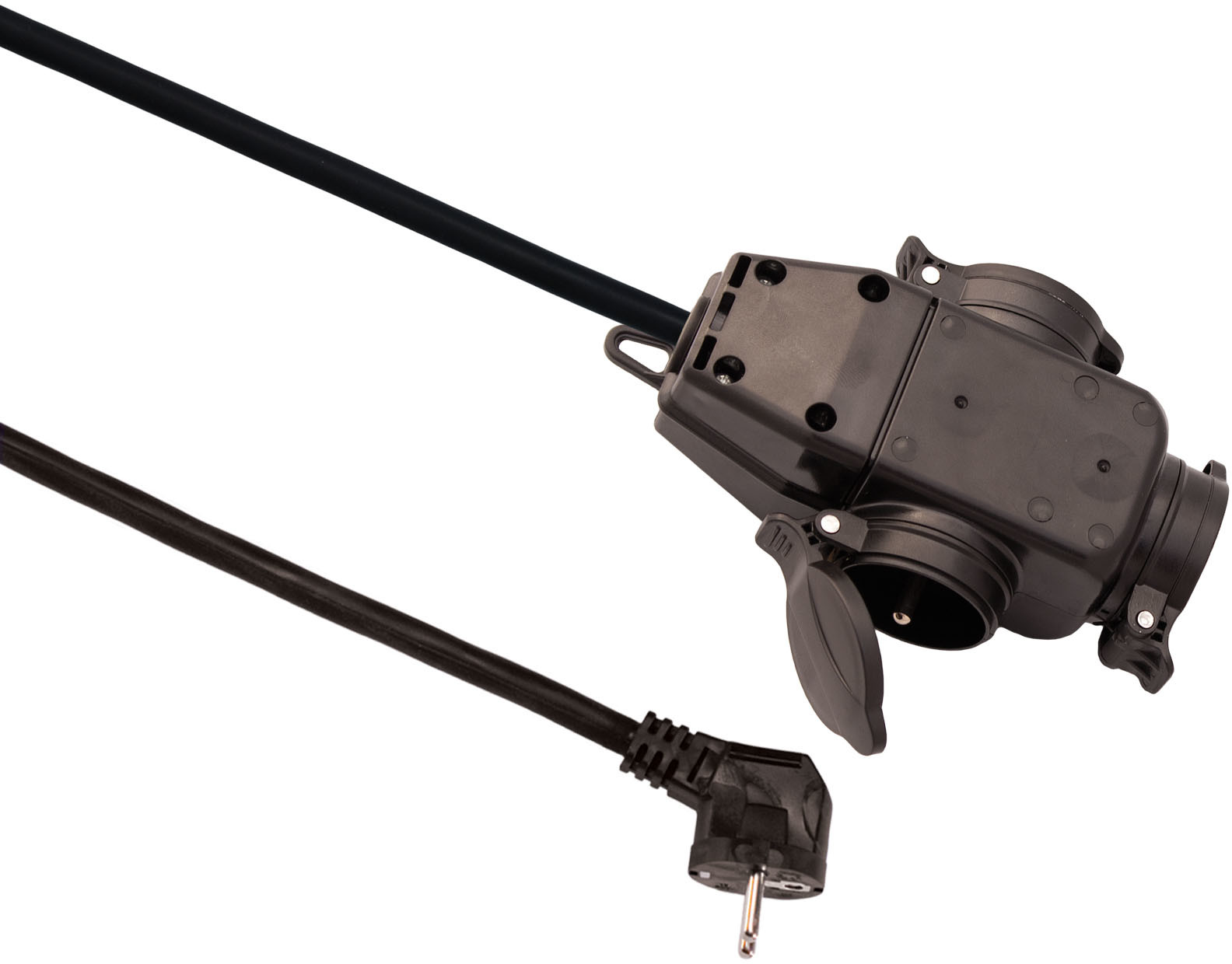 Elgotech Przedłużacz 3 gniazdowy 5m 3x1,5 z uziemieniem PWP-1111-5