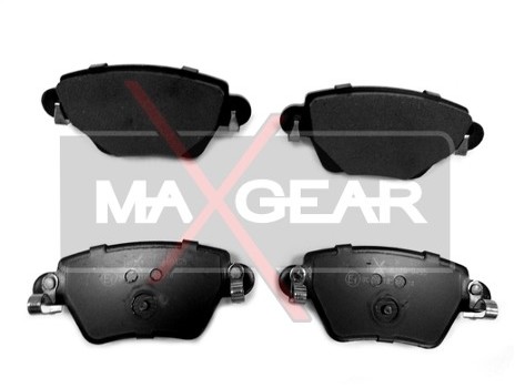 MaxGear Zestaw klocków hamulcowych, hamulce tarczowe 19-0495