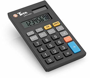 Twen TWEN twj810 kalkulator, czarny TW-J810