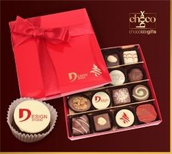 Chocobox Czerwona-bombonierka
