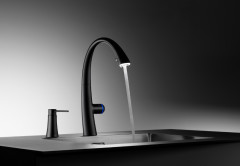 Franke studio studio 115.0583.596 ZOE LUMINAQUA Bateria kuchenna KWC Czarny mat